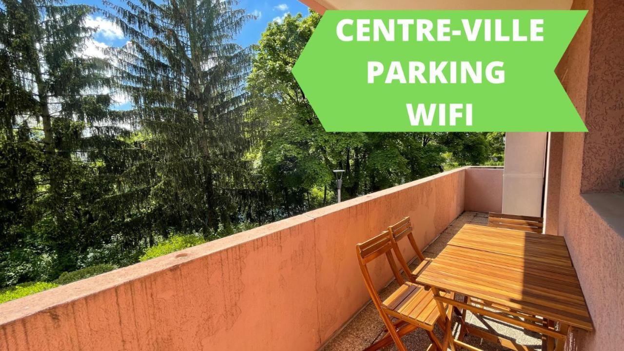 Superbe T2 à deux pas de la gare avec parking! Apartamento Annecy Exterior foto